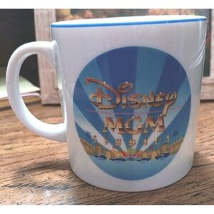 Vintage‎ Disney MGM Studios 1987 Souvenir Double Sided Mug Made In Japan Cup
